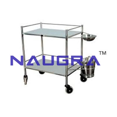 Dressing Trolley With Bowl And Bucket