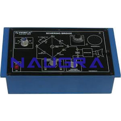 Measurement Of Unknown Capacitance By Schering Bridge For Electrical Lab Training