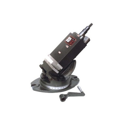 Swiveling machine vice