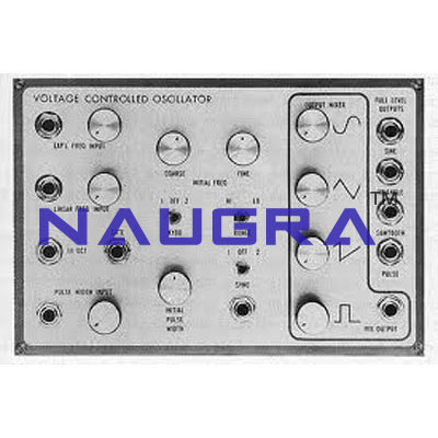 Voltage Controlled Oscillator Using For Electrical Lab Training