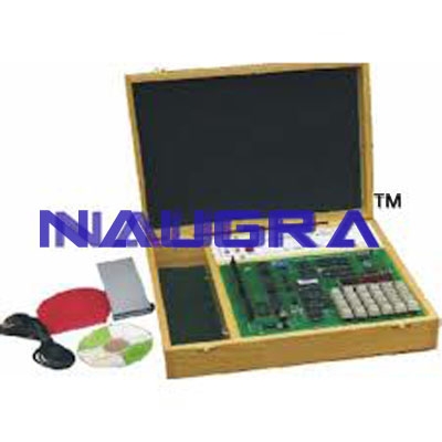 8085 Advanced Microprocessor Training Kit With LCD Display For Electrical Lab Training