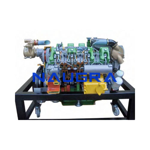 Marine Inboard Diesel Engine without Inverter- Engineering Lab Training Systems