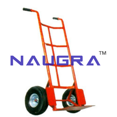 Rubber Wheeled Welding Trolley Suitable For Two Cylinders