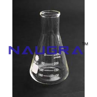 Narrow Neck Erlenmeyer Flask Laboratory Equipments Supplies