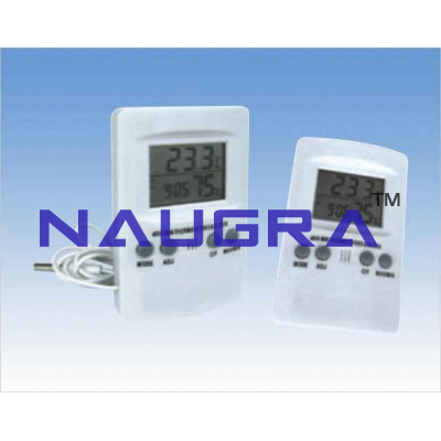 Max-min thermo hygro & clock