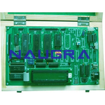 Microcontroller Trainer Kit (LCD) For Electrical Lab Training