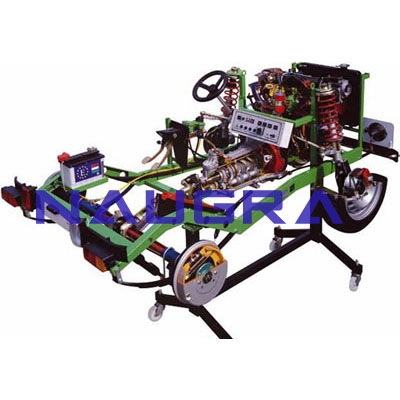 FIAT Double Shaft (DOHC) Petrol Engine Chassis- Engineering Lab Training Systems