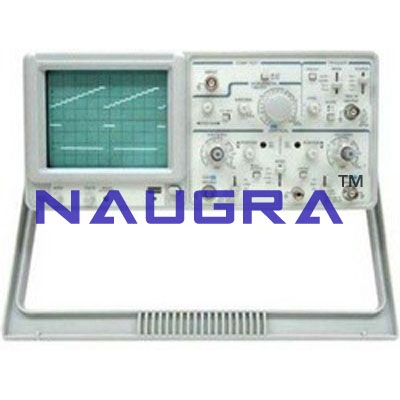25Mhz Dual Trace Analog Oscilloscope For Electrical Lab Training