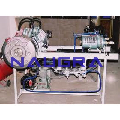 Sectional Working Model Of 4 Stroke Petrol Engine- Engineering Lab Training Systems