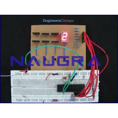 Seven Segment Display For Electrical Lab Training