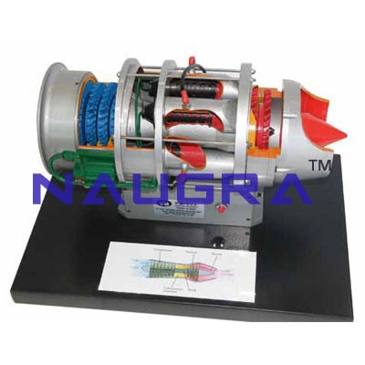 Turbo Jet Engine Model with High pressure Compressor- Engineering Lab Training Systems