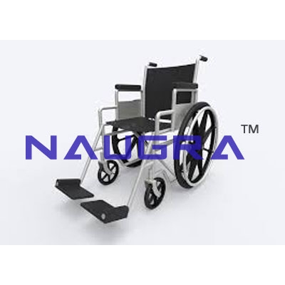 Stretcher Cum Wheel Chair Single Fold With 2 Wheels