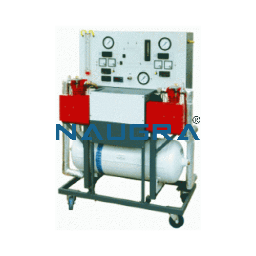 Two Stage Piston Compressor Unit Laboratory Equipments Supplies