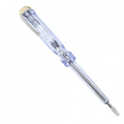 Electrical test screwdriver