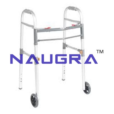 Walker Foldable with Two Wheels