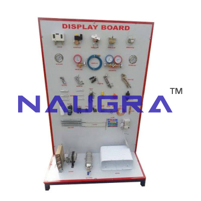 Display for Refrigeration Components