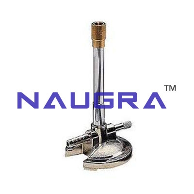 Mild Steel Bunsen Burner Laboratory Equipments Supplies