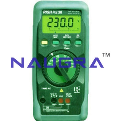 Digital TRMS DMM & Insulation Tester For Testing Lab