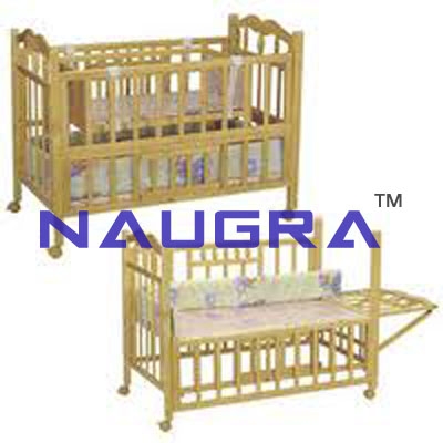 Infant Bed Child Cot, Epoxy Coated Steel