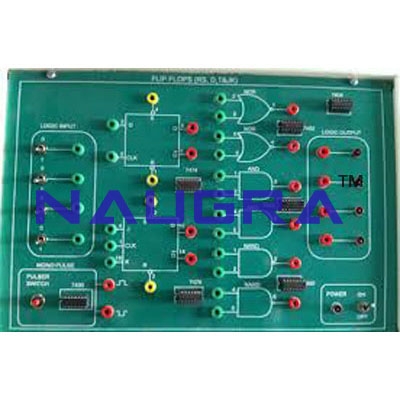 Flip Flop Trainer For Electrical Lab Training