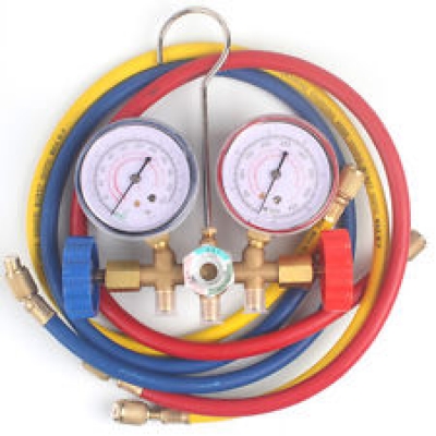 Air conditioner gas gauge