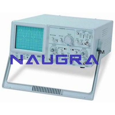 30 Mhz Dual Trace Oscilloscope For Electrical Lab Training