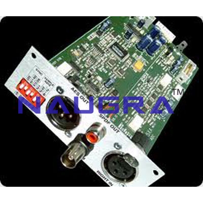 Adc Interface Card For Electrical Lab Training