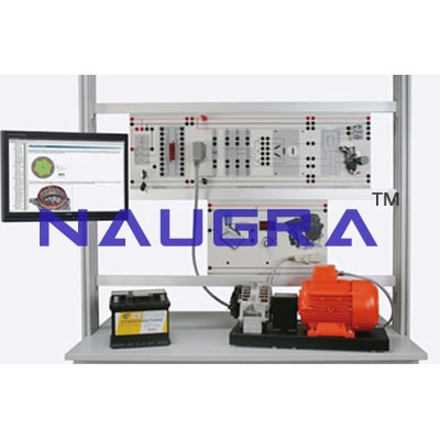 Three-phase Generator with Multifunction Controller For Electrical Lab Training