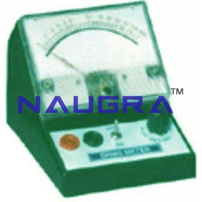 Ohm Meter - Measure Resistance For Testing Lab