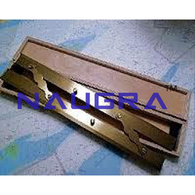 Parallel Rulers Brass In Wooden Box