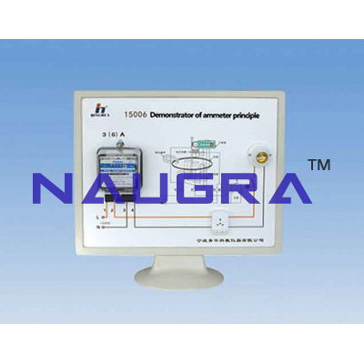 Demonstrator of ammeter principle