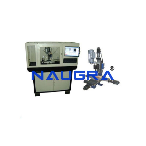 CNC Milling Machine with Cabinet and PC- Engineering Lab Training Systems