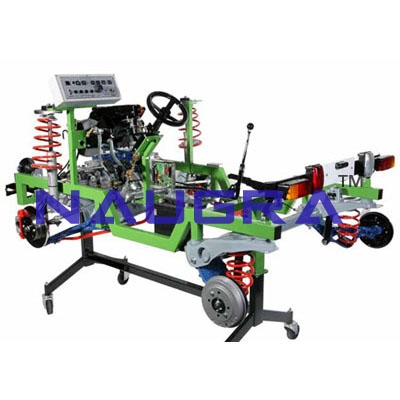 Petrol Multi-point Engine Chassis with ABS and Hydraulic Power Steering- Engineering Lab Training Systems