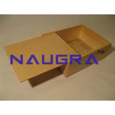 Wooden Slide Box Laboratory Equipments Supplies