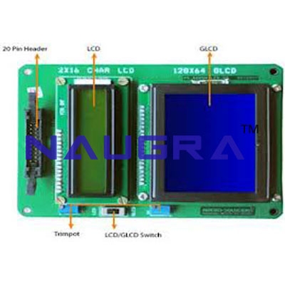 LCD Display Interface Card For Electrical Lab Training
