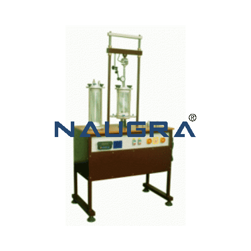 Uniaxial Testing Apparatus For Testing Lab