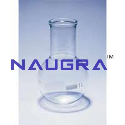 Wide Neck Flask Round Bottom Laboratory Equipments Supplies