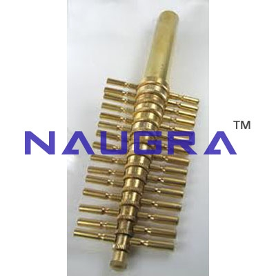 Brass Cork Borer Laboratory Equipments Supplies