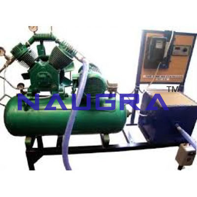 Single Cylinder Two Stage Air Compressor Test Rig