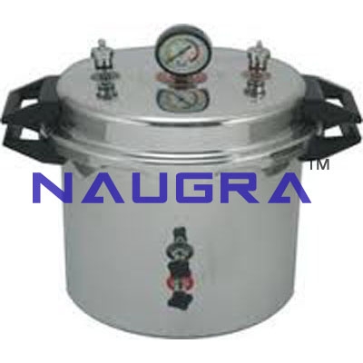 Portable Autoclave Single Drum (Aluminium)