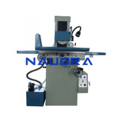 Horizontal spindle surface grinder with reciprocating table