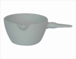 Porcelain Basins(casseroles)with Handle, Glazed