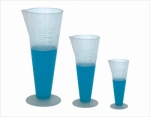 Plastic measuring cup cone shape