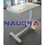 Over Bed Table, Height Adjustable