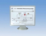 Demonstrator of fluorescent lamp principle