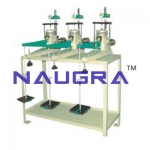 Consolidation Apparatus (Three Gang Model) For Testing Lab