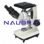 Inclined Metallurgical Microscope Laboratory Equipments Supplies