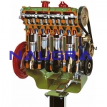 OHC / DOHC Engine with Toothed Timing Belt- Engineering Lab Training Systems