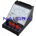 Voltmeter Triple Range For Electrical Lab Training Meter