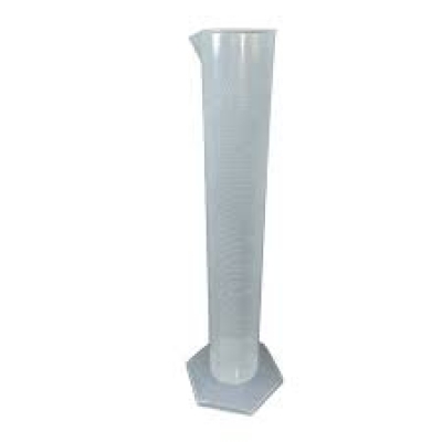 Measuring Cylinder Plastic Base Laboratory Equipments Supplies